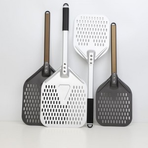 مقبض من الألومنيوم القابل للفصل 8inch 10 بوصة مثقبة البيتزا البيتزا بيتزا البيتزا البيتزا ملحقات بيتزا PADDEN